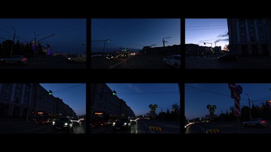Kazan. May. Night. 2025. POV. split_749