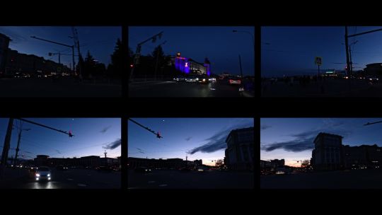 Kazan. May. Night. 2025. POV. split_751