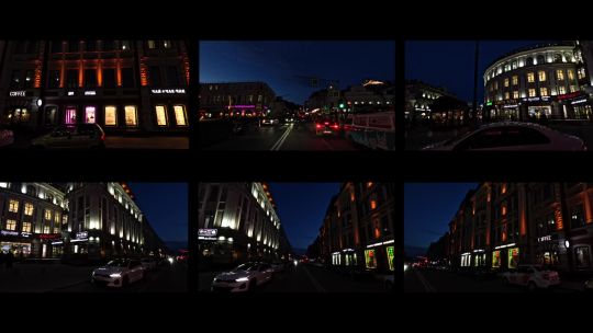 Kazan. May. Night. 2025. POV. split_754