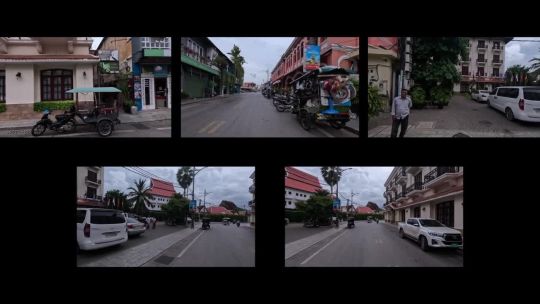 Split. Car. Cambodia. Siem Reap. May. Day. 2025.POV