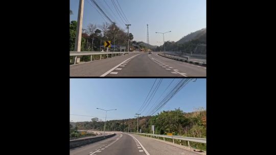Split. Car. Thailand. Chiang Rai. Feb. Day. 2024. split_854