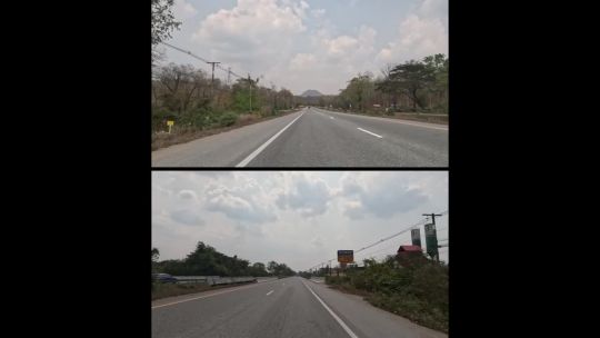 Split. Car. Thailand. Feb. Day. 2024. POV
