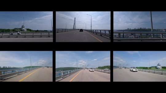 Car. Vladivostok. Russkiy island. Summer. Day. 2025. POV