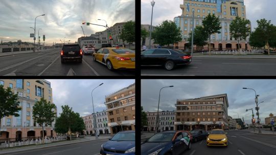 Moscow.  Day.  May 2024.  POV.  Split_65