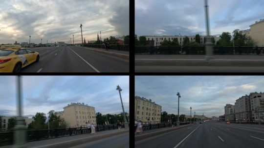 Moscow. Evening. May 2024. POV.