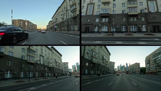 Moscow. June. Day. Evening. POV. Split_155