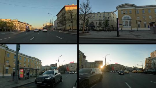 Moscow. June. Day. Evening. POV. Split_157