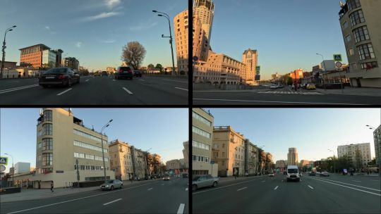 Moscow. June. Day. Evening. POV. Split_159