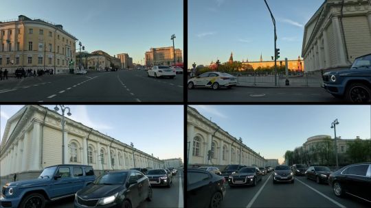 Moscow. June. Day. Evening. POV. Split_164