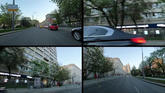 Moscow. June. Day. Evening. POV. Split_167