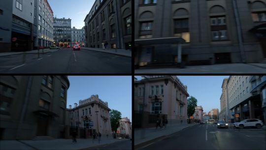 Moscow. June. Day. Evening. POV. Split_174