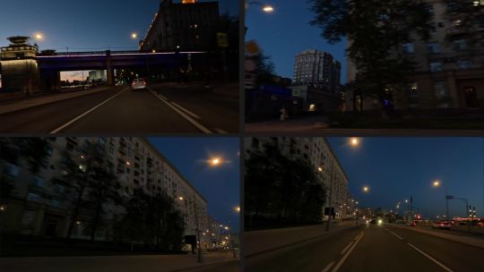 Moscow. June. Day. Evening. POV. Split_182